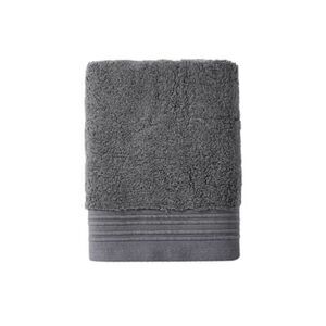 Kate Spade New York Charcoal Scallop Pleat Hand Towel 18x32 In.
